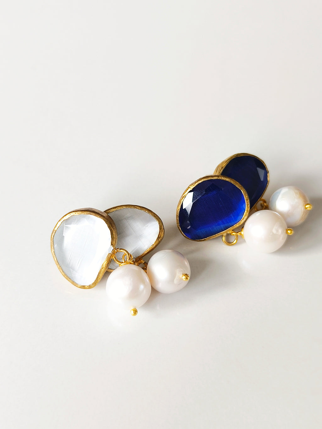 Molten Sapphire Earrings