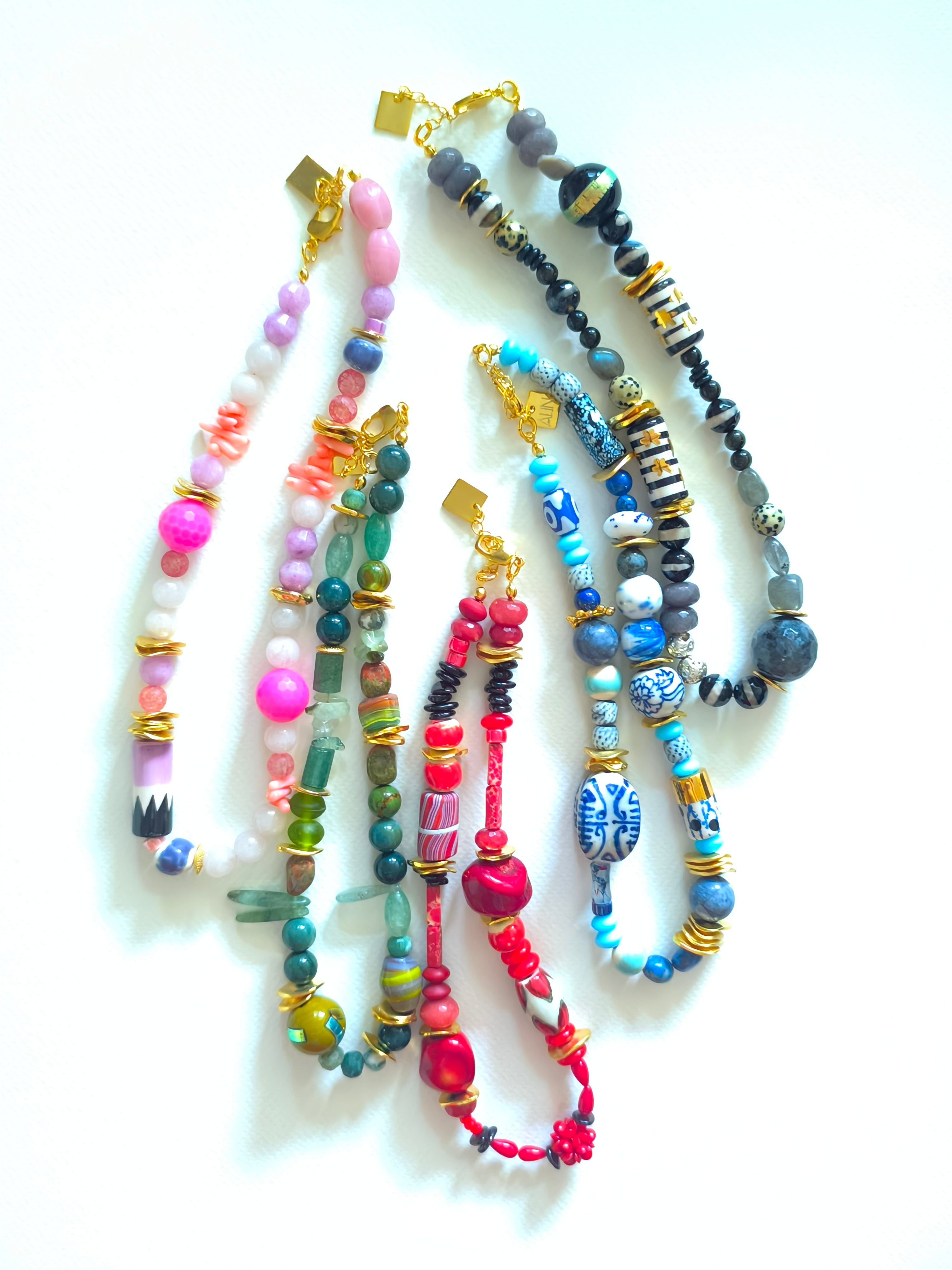 Mista Mix Black Necklace