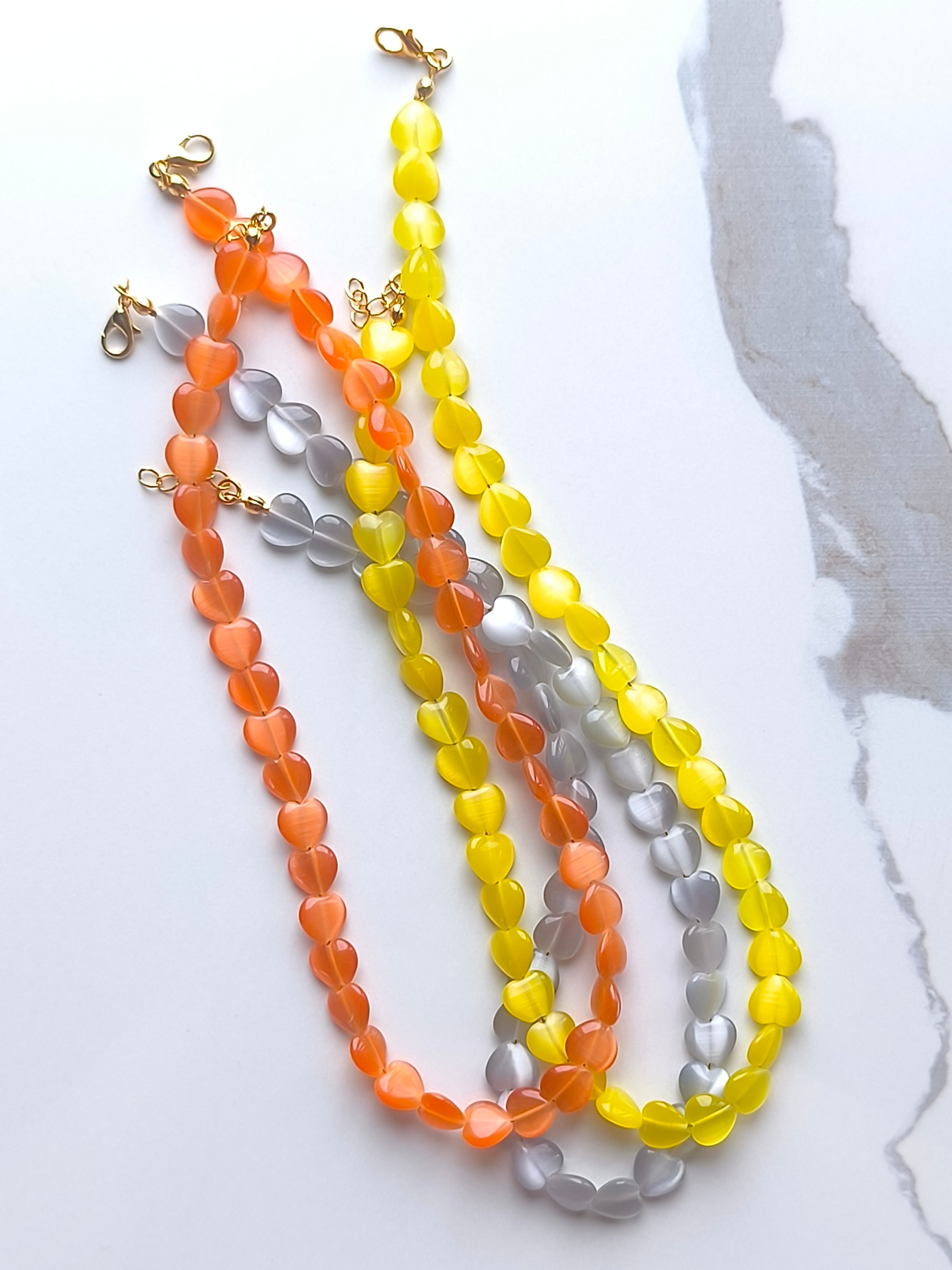 Amour Fin |  Yellow Heart Kolye