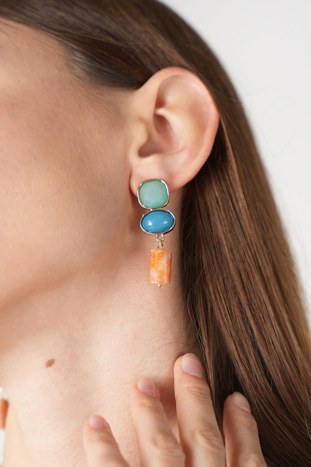 Galina Carnelian Earrings