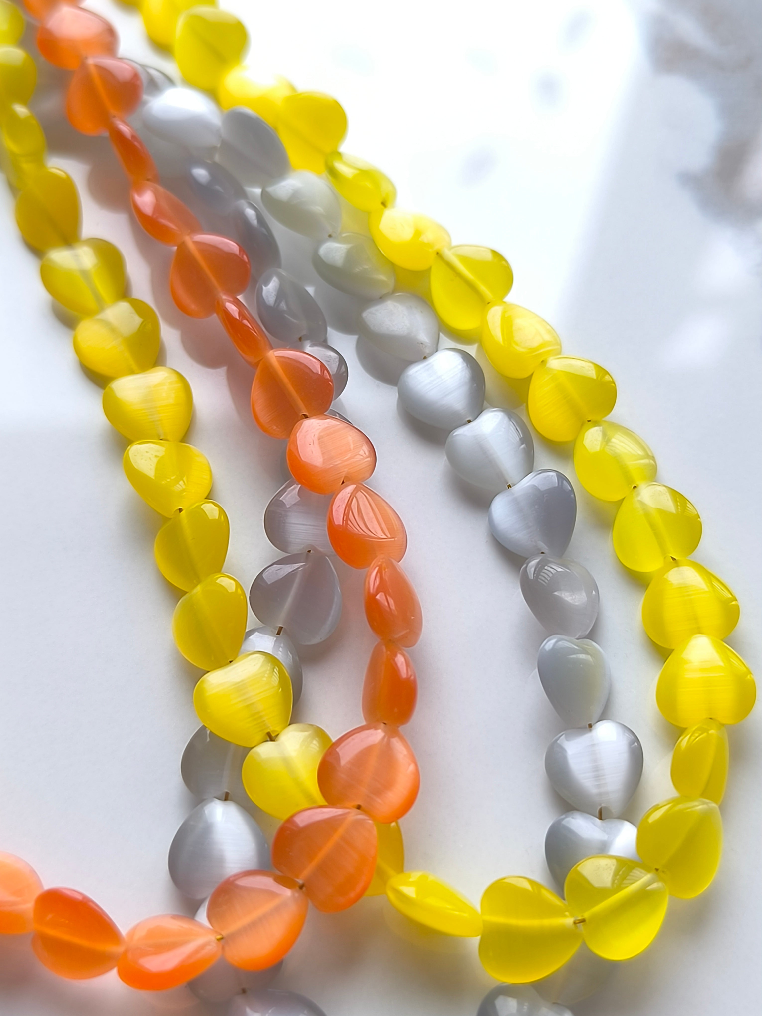 Amour Fin |  Yellow Heart Kolye