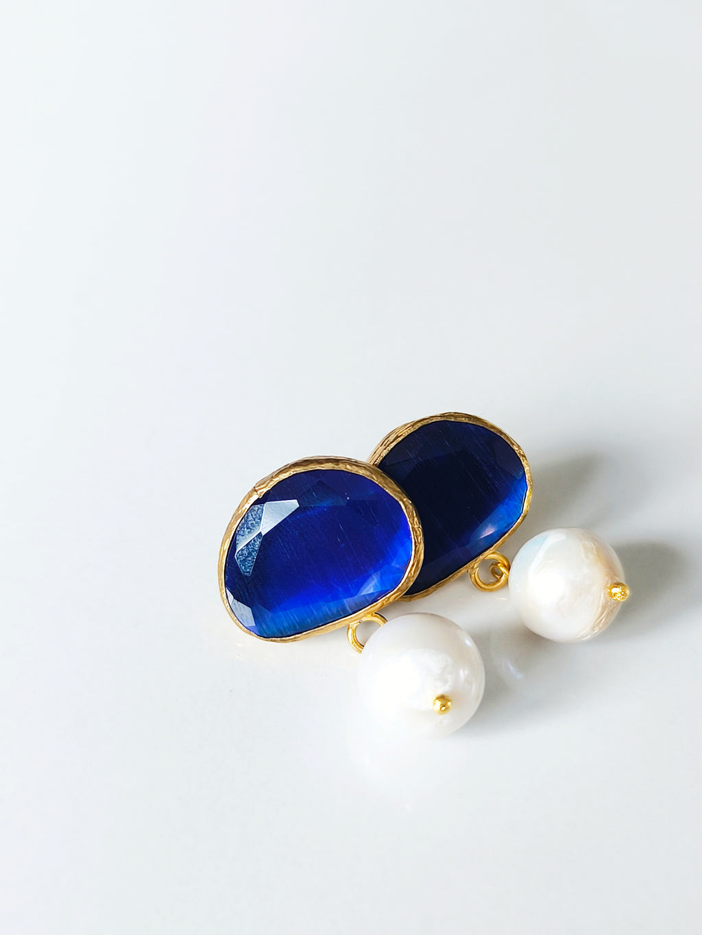 Molten Sapphire Earrings