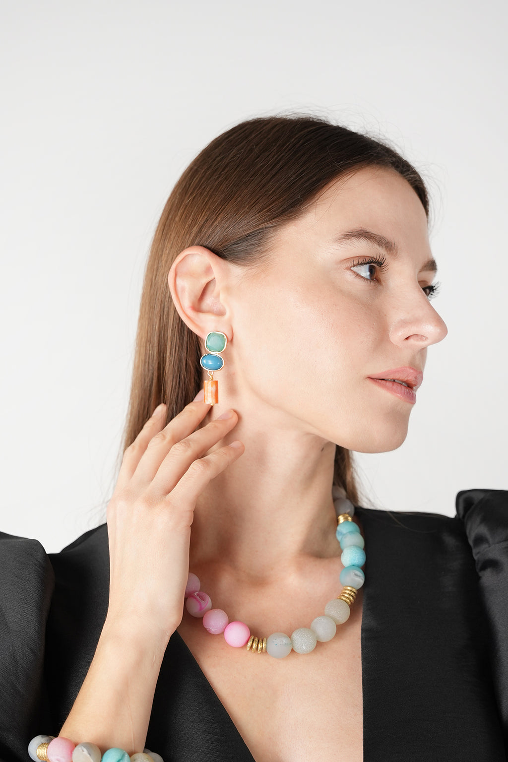 Galina Carnelian Earrings