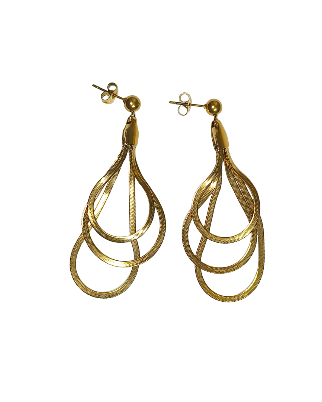 Golden No•8  Küpe