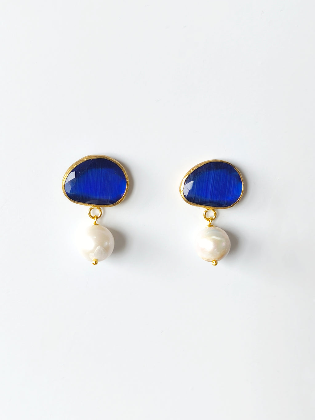 Molten Sapphire Earrings
