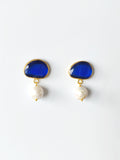 Molten Sapphire Earrings